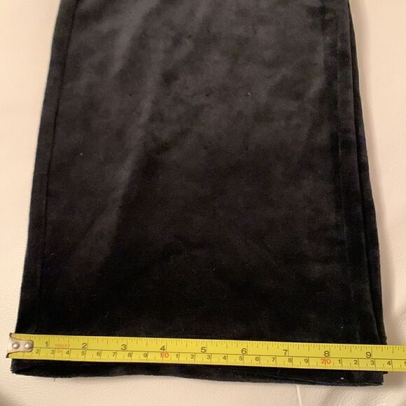 BCBG Maxazria Velour Black Sweatpants Size M - Picture 7 of 9